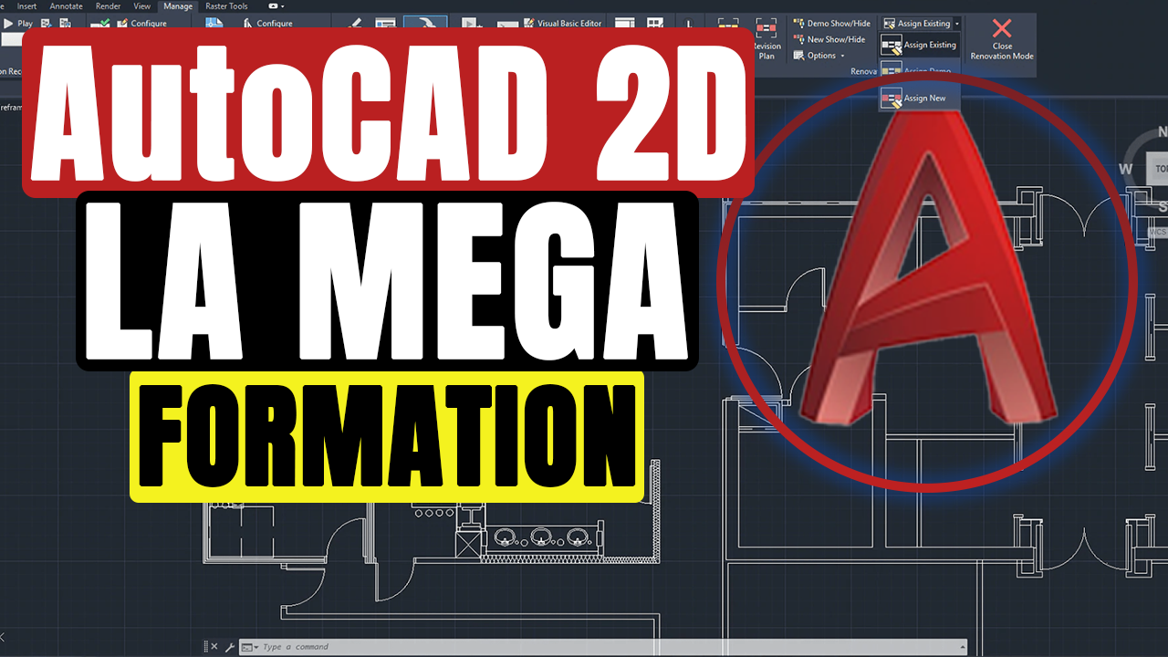 La MEGA formation Autocad 2D