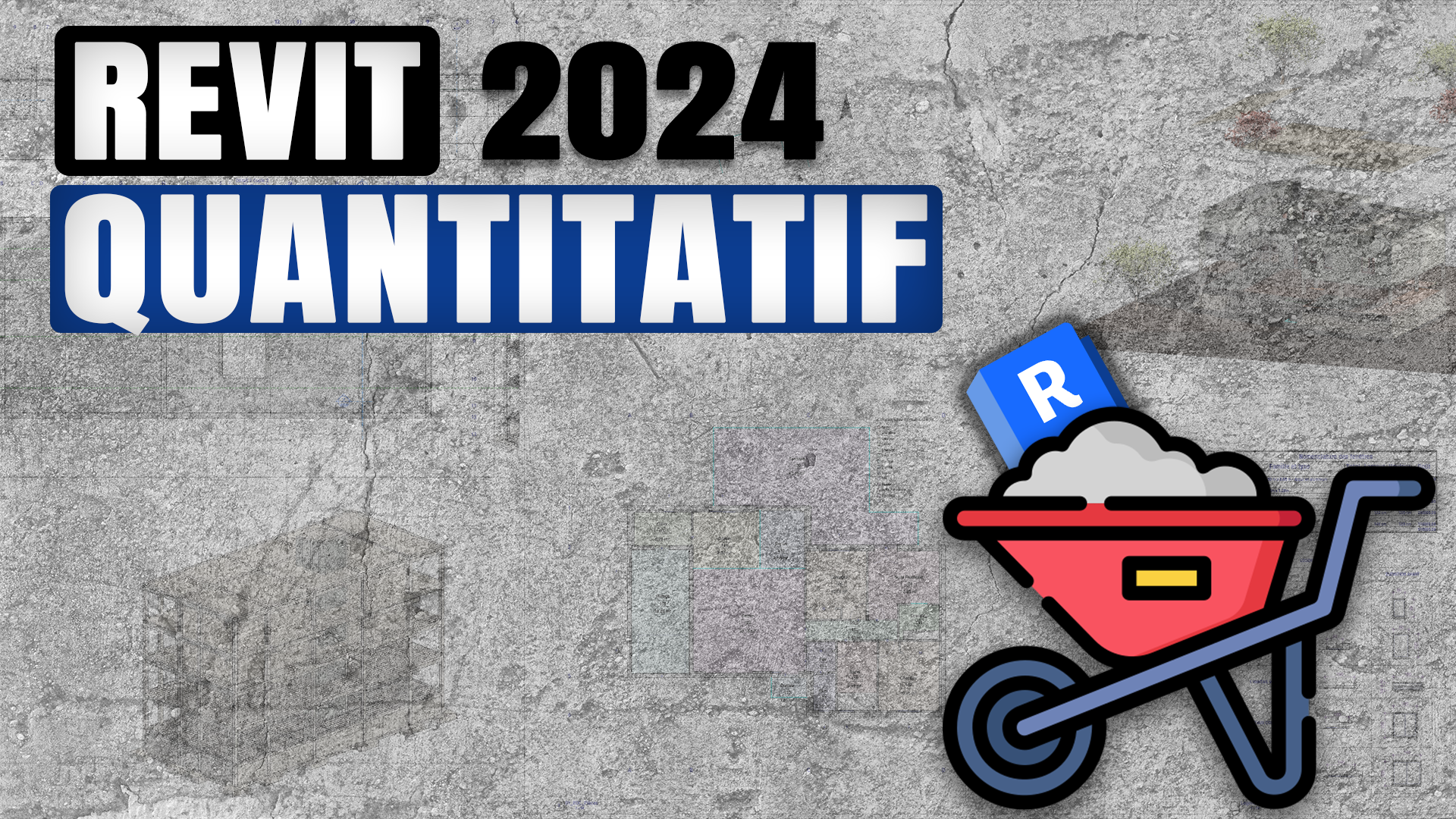 Les Quantités sur Revit